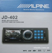 Магнитола Alpine JD 402 с 2.8 ЖК дисплеем